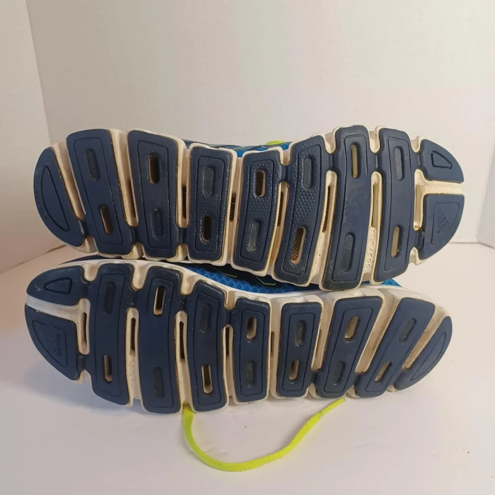 Adidas Climacool G66657 Men's‎ 8.5 Blue & Yellow Sneaker Running Shoes Sports